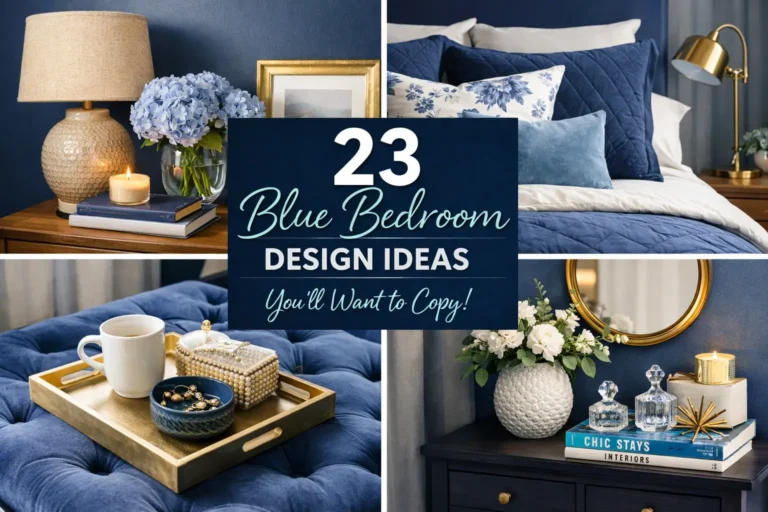23 Blue Bedroom Design Ideas