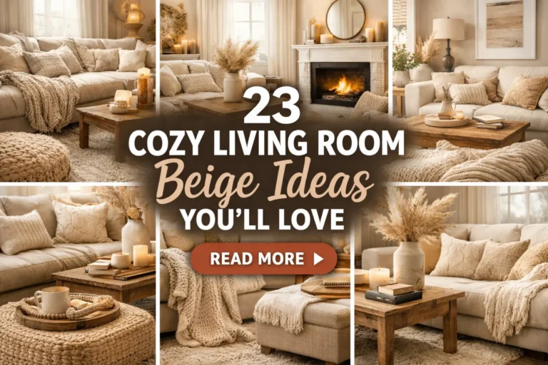 23 Cozy Living Room Beige Ideas You’ll Love