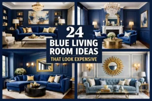 24 Blue Living Room Ideas That Look Expensive