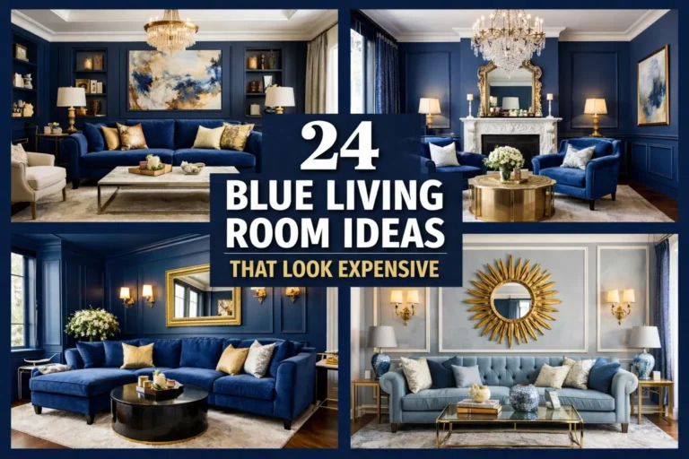24 Blue Living Room Ideas That Look Expensive
