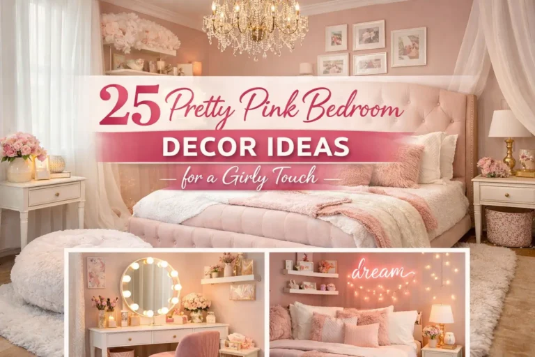 25 Pretty Pink Bedroom Decor Ideas for a Girly Touch