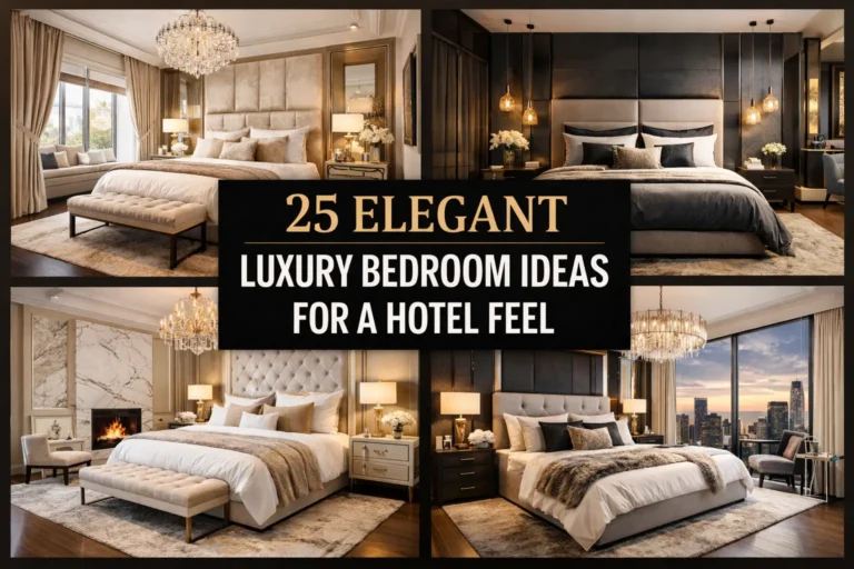 25 Elegant Luxury Bedroom Ideas for a Hotel Feel ✨