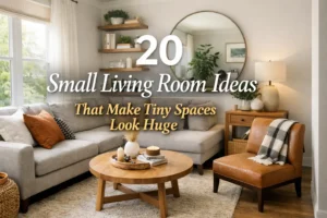 20 Small Living Room Ideas That Make Tiny Spaces Look Huge