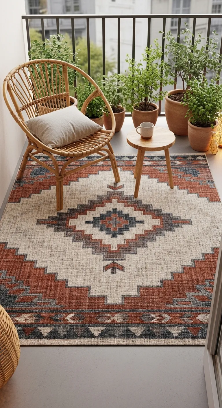 18 Patterned Rug Boho Balcony Sce 1 20260313 130808