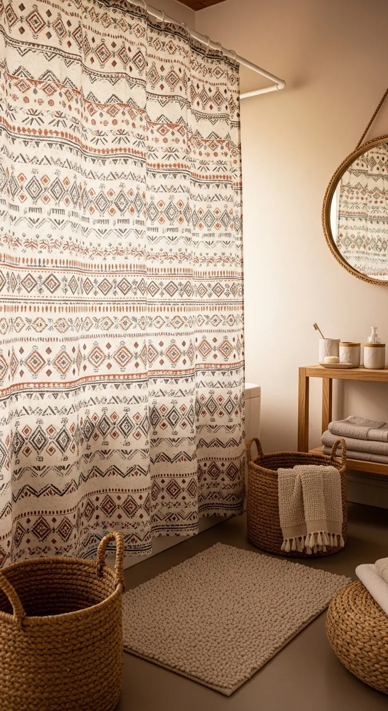 19 Boho Pattern Curtain With Trib 1 20260313 150533