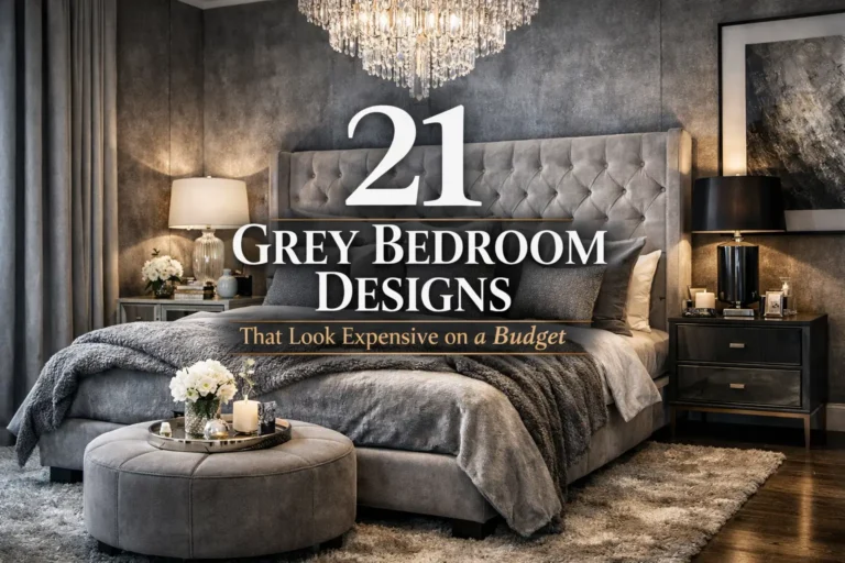 21 Grey Bedroom Designs That Look Expensive on a Budget