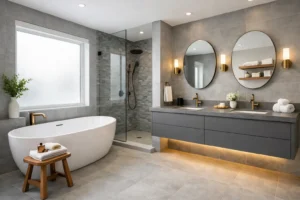 22 Grey Bathroom Ideas That Feel Modern and Elegant