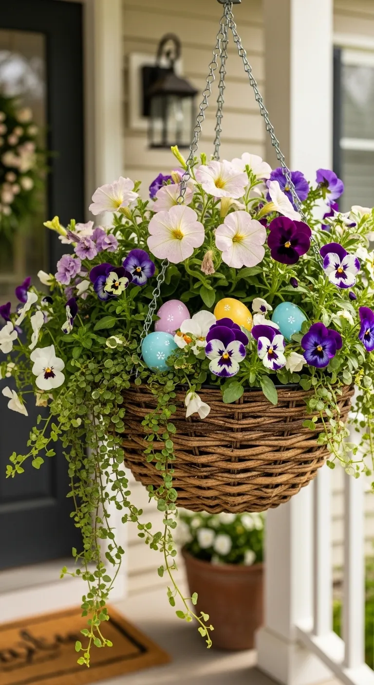 23 Hanging Flower Basket With Hid 1 20260316 152943
