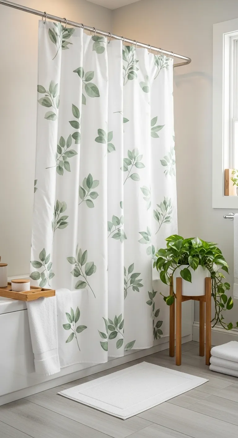 2 Botanical Print Shower Curtain 1 20260313 150125