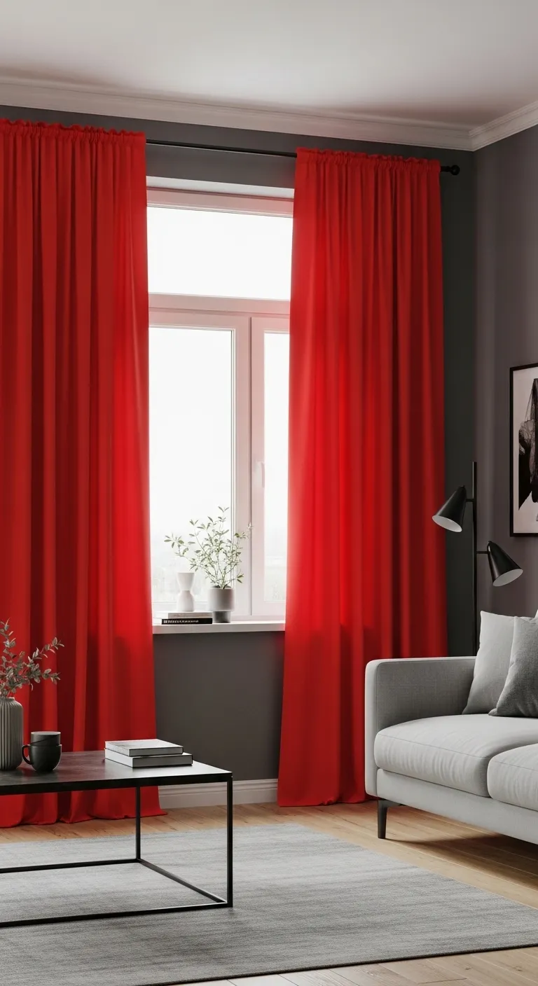 4 Bright Red Curtains Against Ch 1 20260302 062516