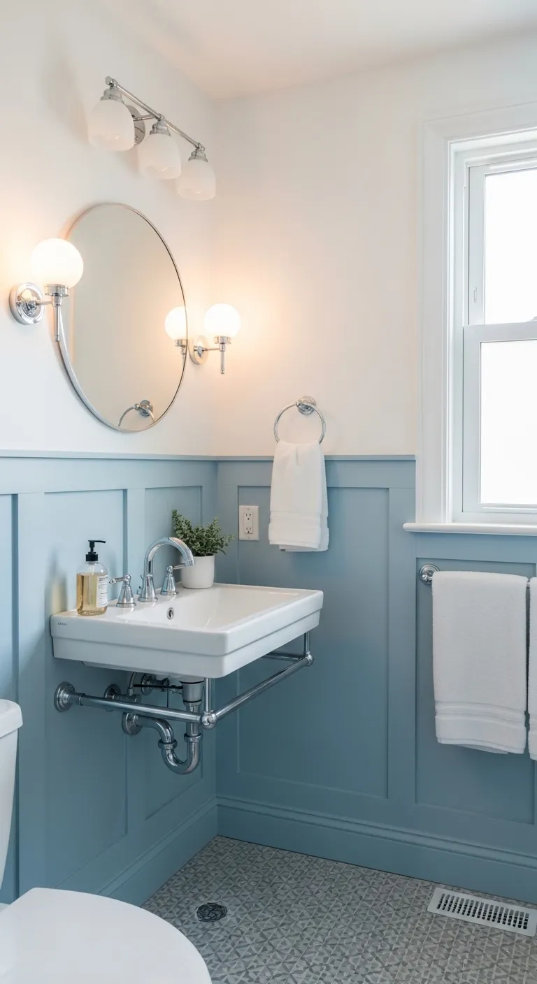 4 Powder Blue Wainscoting With W 1 20260303 012910