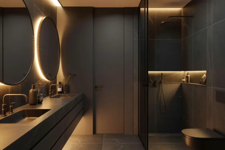 23 Dark Bathroom Ideas That Make Your Space Look Luxurious
