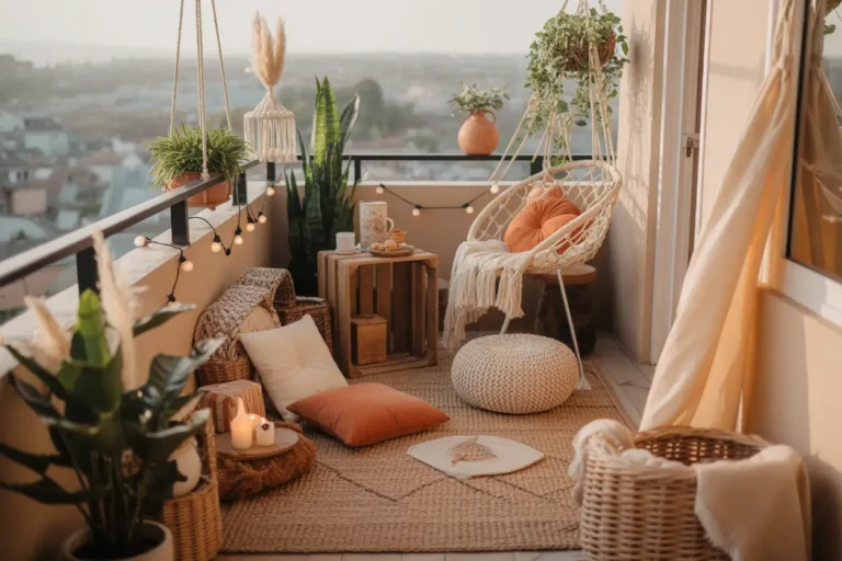22 Boho Balcony Ideas That Are Dreamy and Budget-Friendly