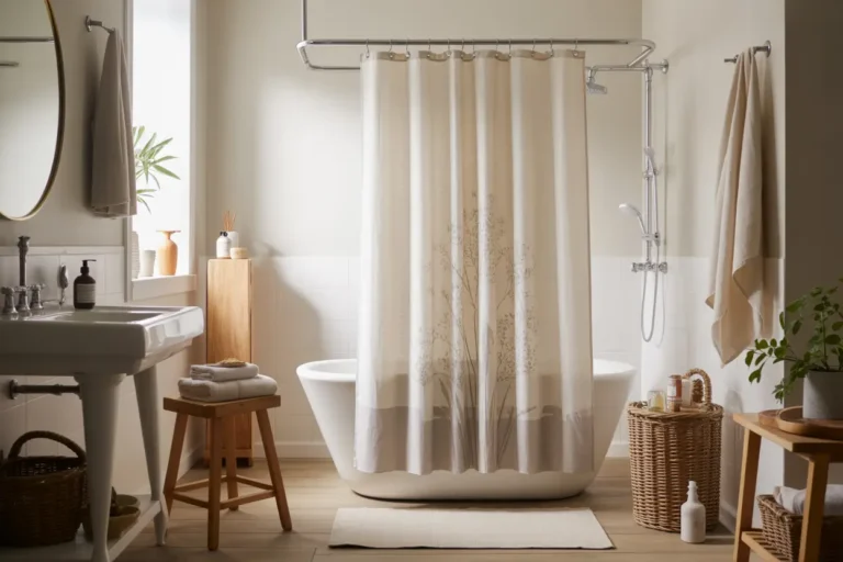23 Modern Shower Curtains That Upgrade Your Bathroom in Minutes
