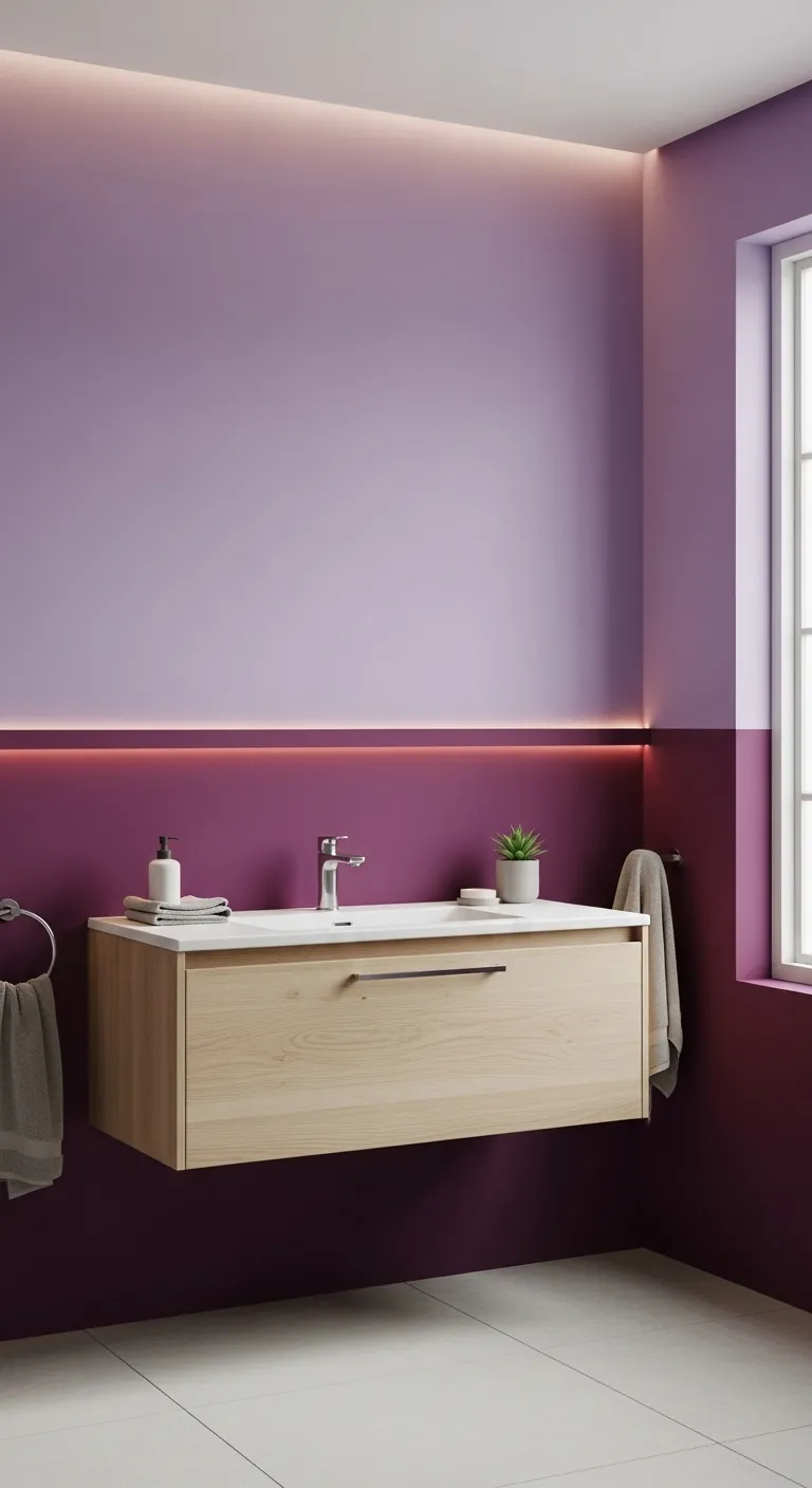 12 Two Tone Purple Wall Bathroom 1 20260410 021753