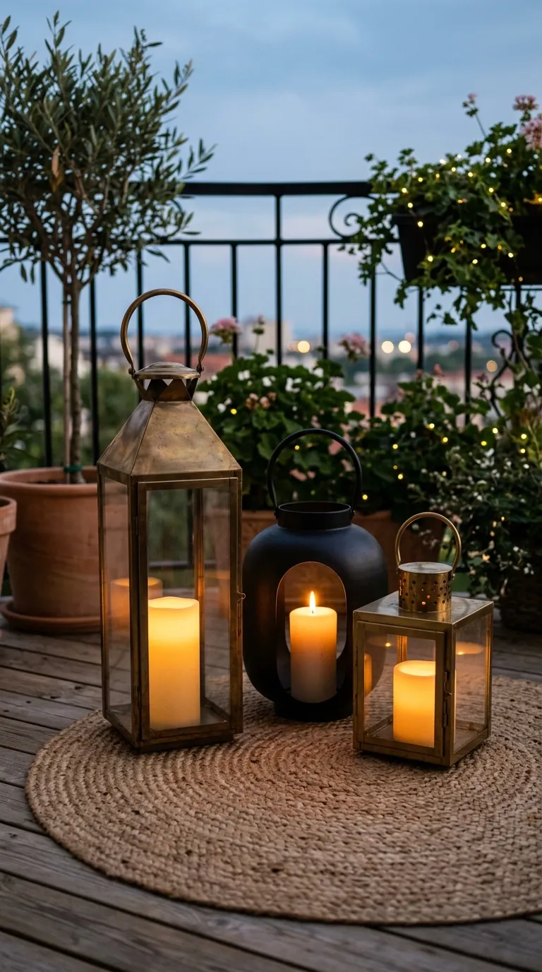 16 Image 16 Three Lanterns Of Different Heights Group