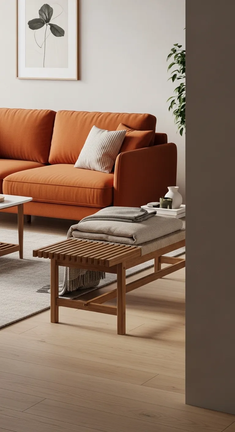17 Burnt Orange Couch With A Low 1 20260415 144201