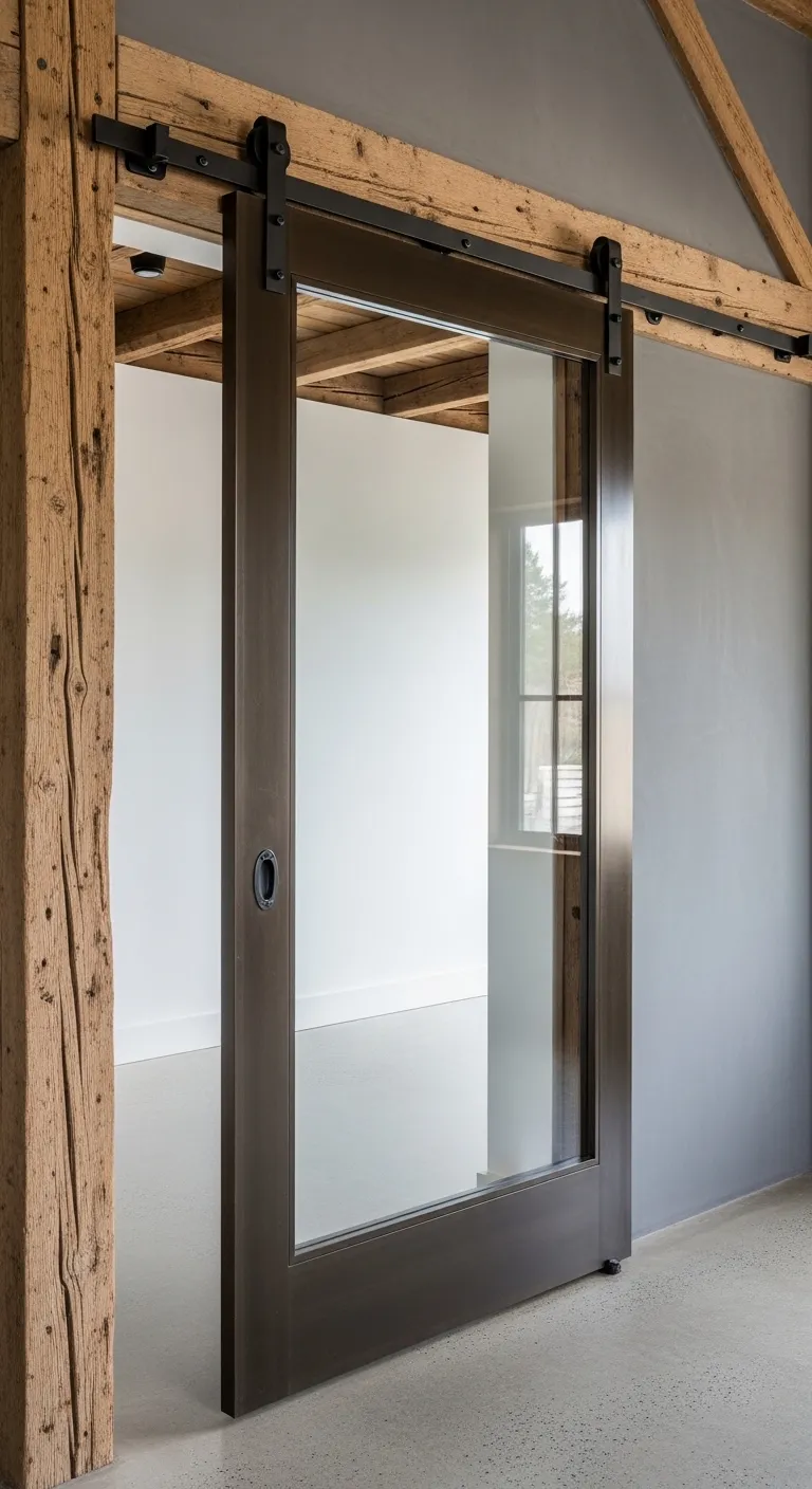 19 Sliding Barn Glass Door Rustic 1 20260416 153400