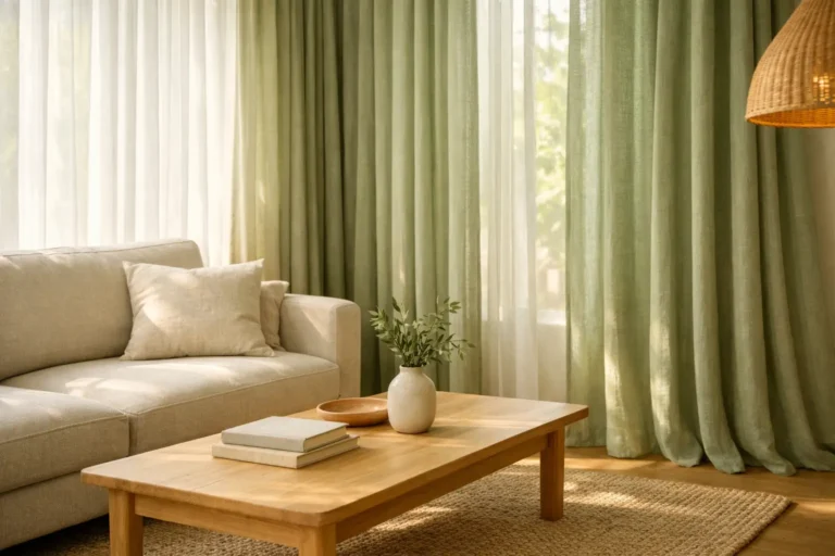 22 Green Curtains for Nature-Inspired Room Vibes