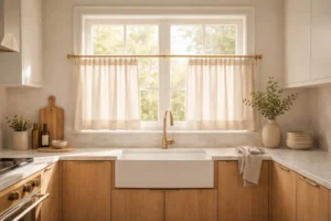 23 Café Curtains Kitchen Ideas for Cozy Charm and Style