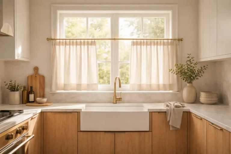 23 Café Curtains Kitchen Ideas for Cozy Charm and Style