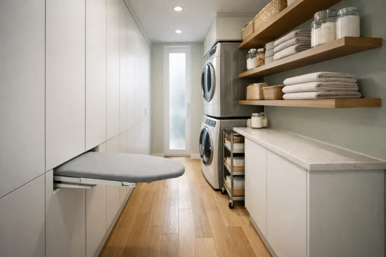 20 Genius Narrow Laundry Room Storage Ideas That Make a Tiny Space Work Incredibly Hard