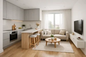 22 Clever Open Kitchen and Living Room Combo Ideas That Work Perfectly in Small Spaces