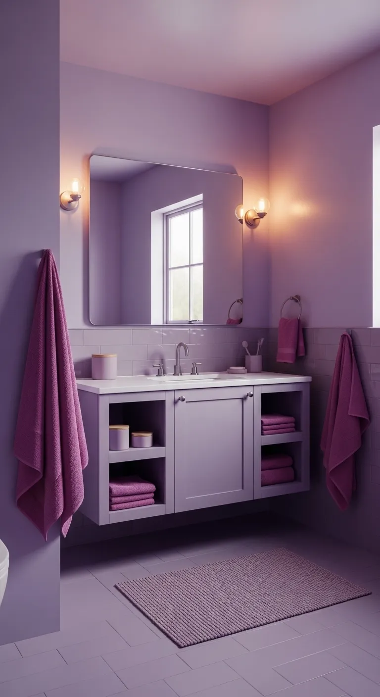 21 Monochrome Purple Bathroom Wit 1 20260410 021938