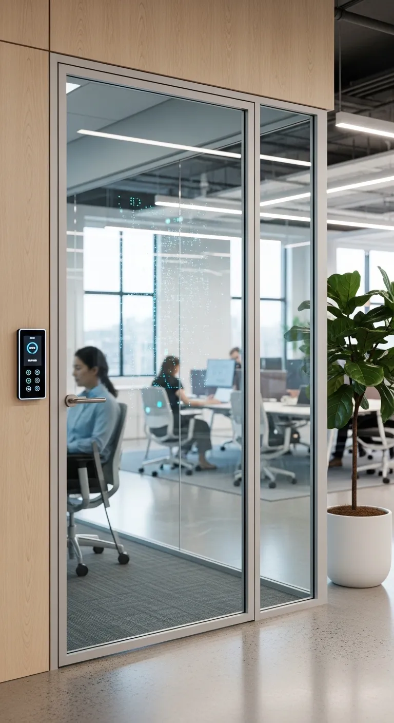 23 Smart Glass Door Modern Office 1 20260416 153455