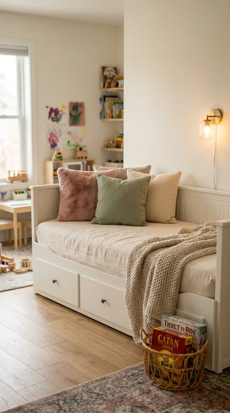 25 Image 25 An Ikea Hemnes White Daybed Styled With T