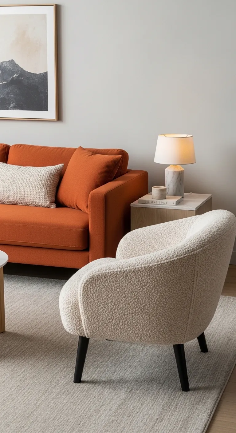 4 Burnt Orange Couch With Cream 1 20260415 143927