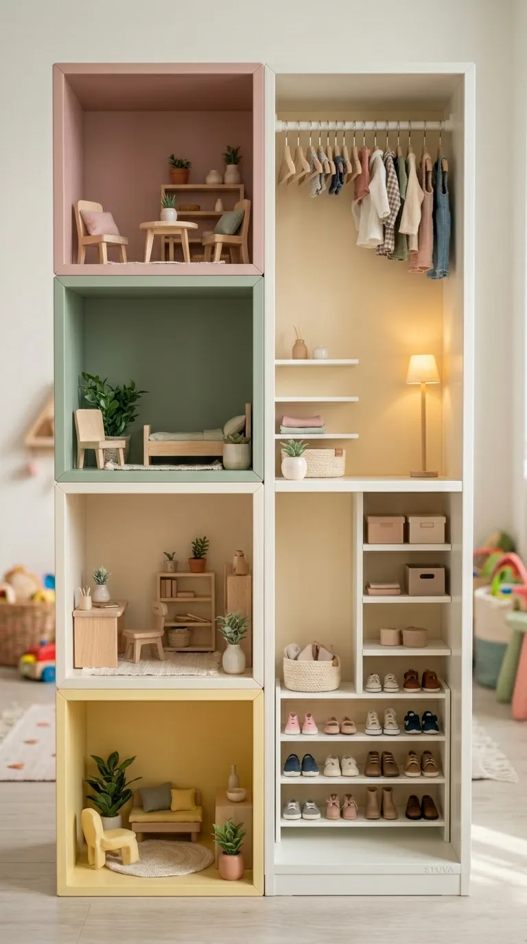 6 Image 6 An Ikea Stuva Frame Standing Upright With