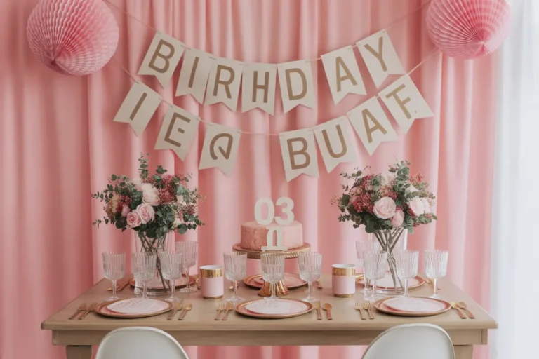 28 Birthday Party Decor Ideas Under $50 (Chic on a Budget)