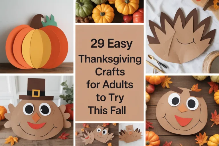29 Easy Thanksgiving Crafts for Adults to Try This Fall