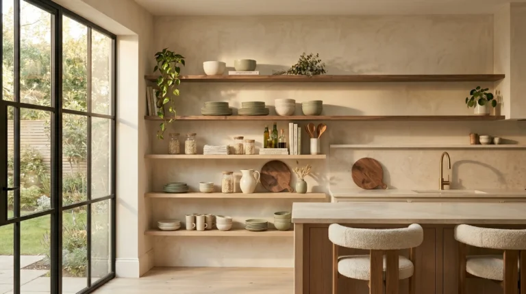 19 Open Shelf Kitchen Styling Tips That Make Your Space Look Designer-Made