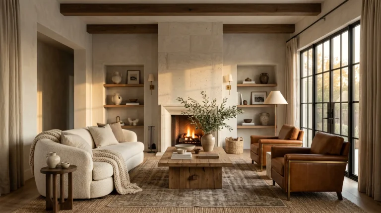 19 Living Room Ideas With Fireplace for a Cozy Stylish Space
