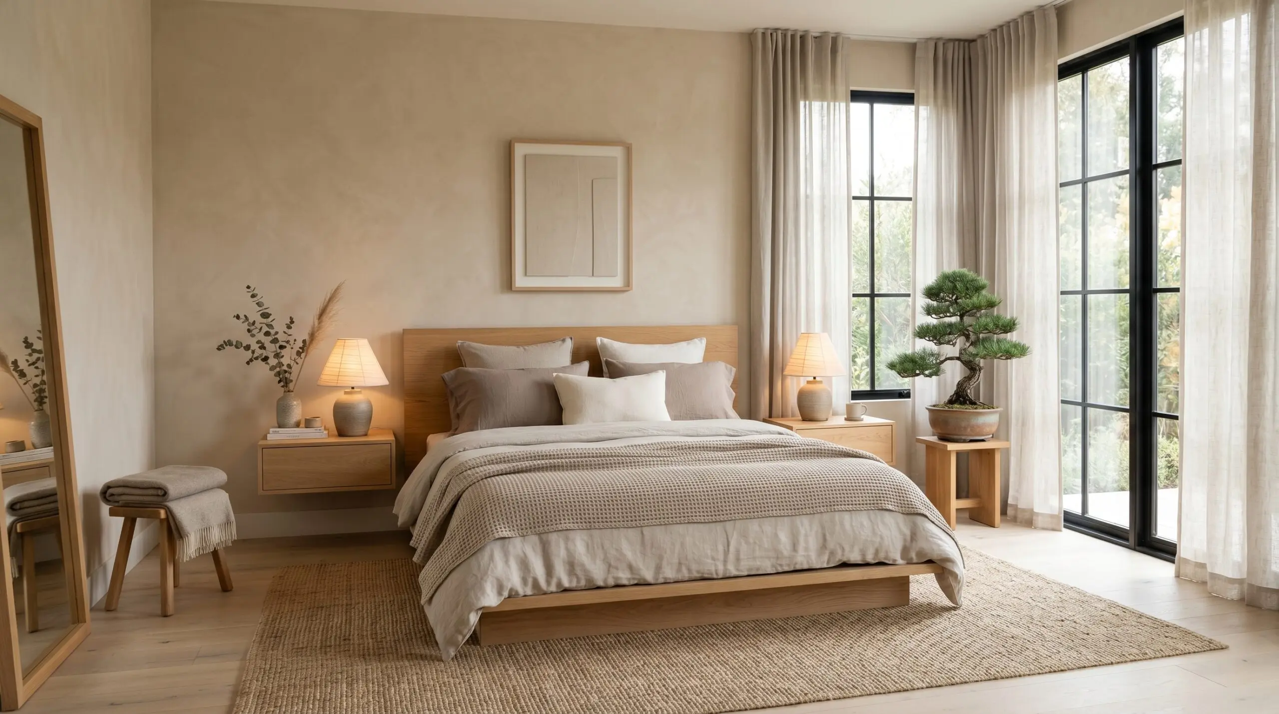 21 Japandi Bedroom Ideas for a Calm Minimal Home