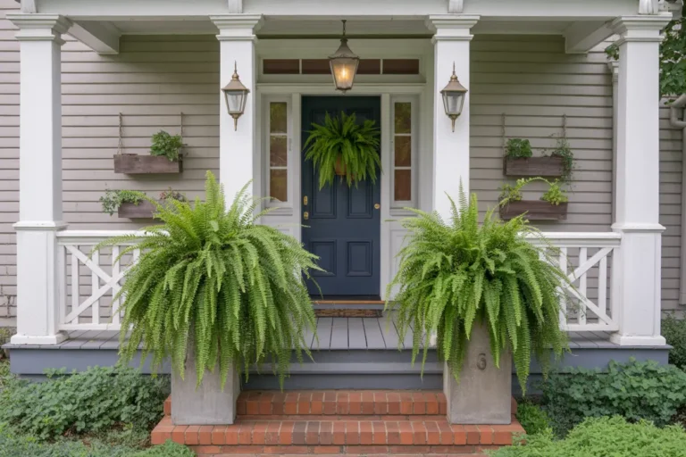 20 Stunning Ways to Style Ferns on Front Porch Spaces