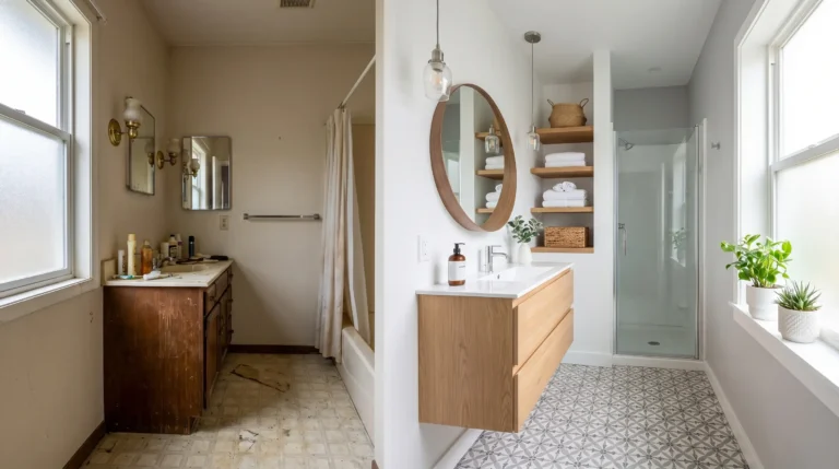25 Budget-Friendly Small Bathroom Remodel Ideas with Stunning Before & After Transformations