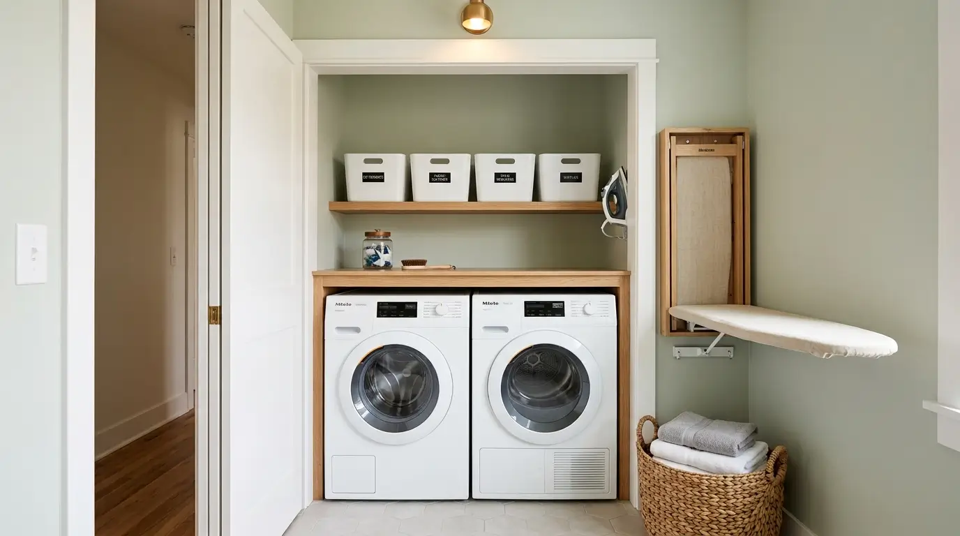 22 Laundry Closet Ideas That Make Small Spaces Work Harder