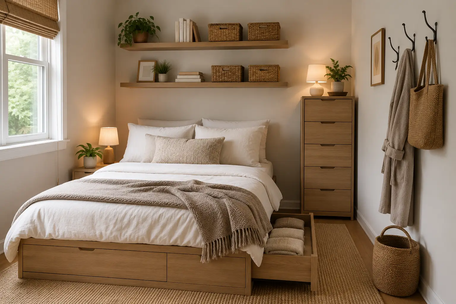 18 Small Bedroom Ideas That Maximize Every Inch
