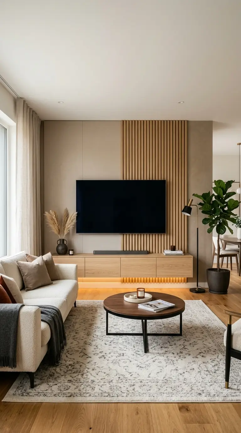 22 Living Room TV Wall Ideas That Look Stylish and Modern