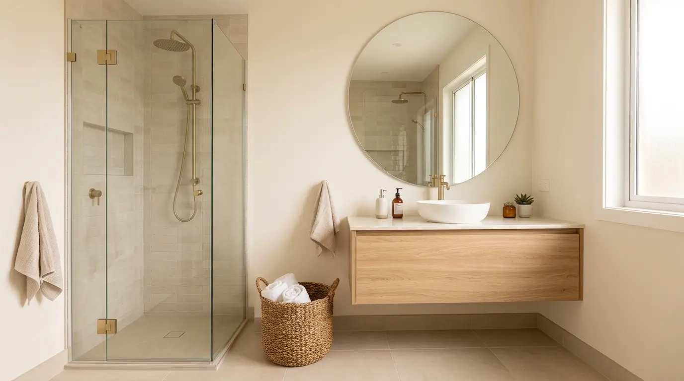 20 Neutral Tiny Bathroom Ideas With Spa-Inspired Style