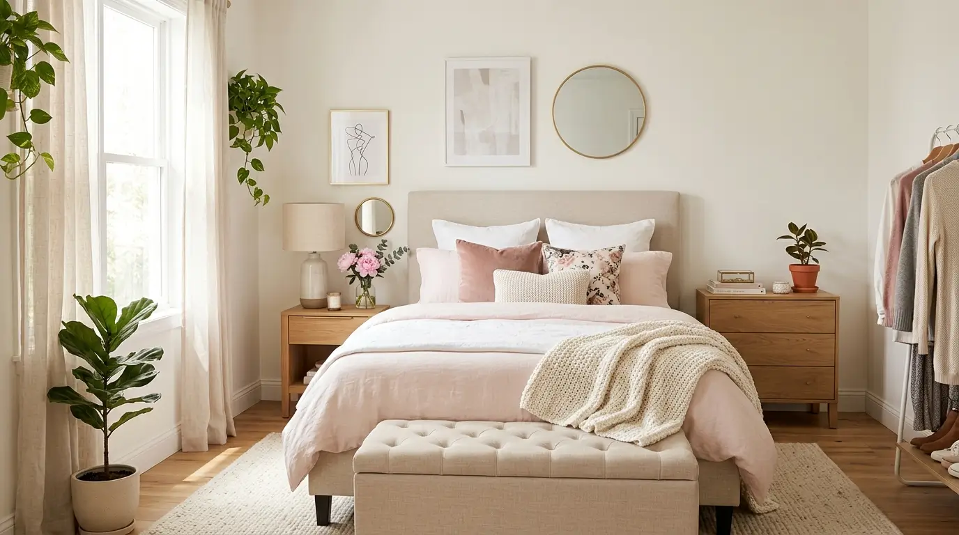 19 Small Bedroom Decor Ideas With Feminine Charm