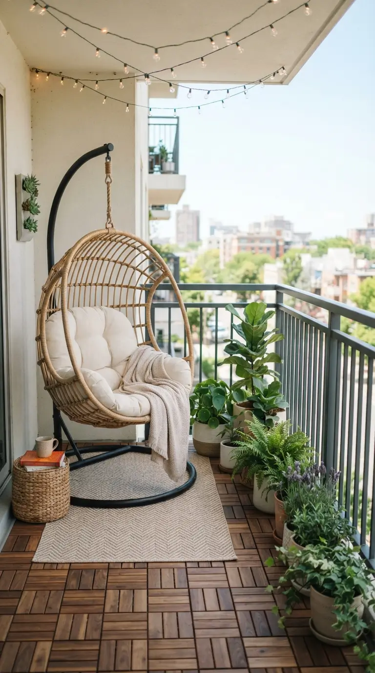 19 Renter-Friendly Balcony Ideas That Look Totally Custom