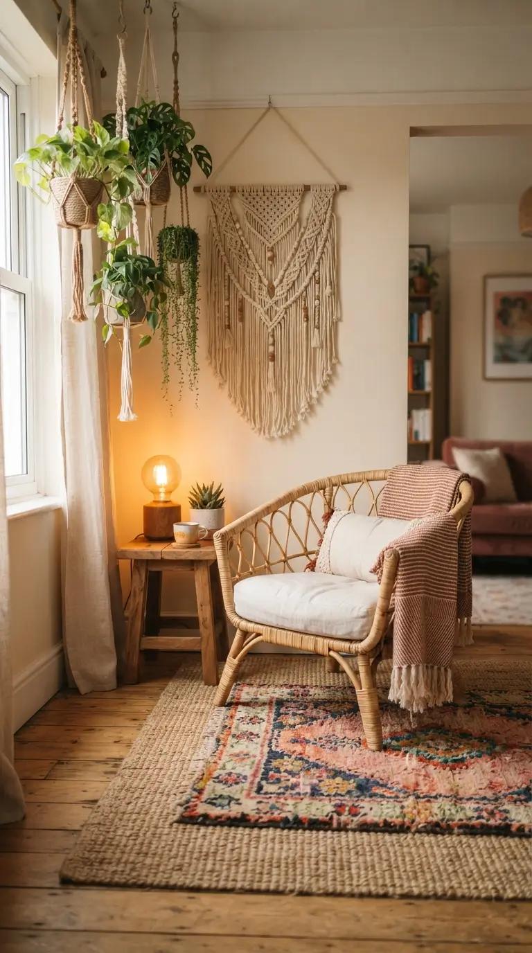 21 Bohemian Home Styling Ideas for a Warm and Eclectic Look